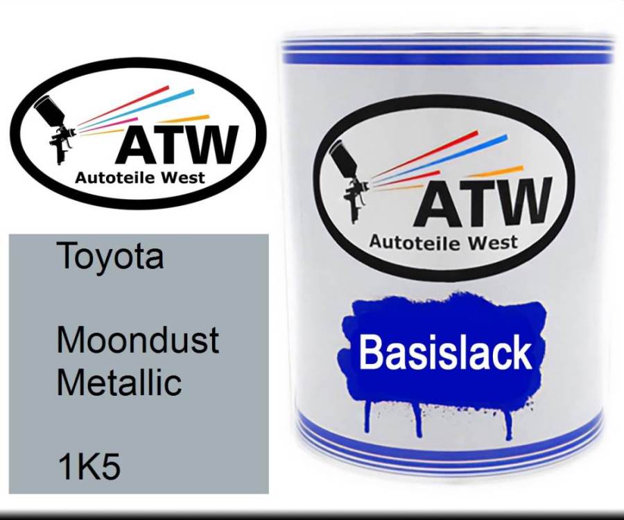Toyota, Moondust Metallic, 1K5: 1L Lackdose, von ATW Autoteile West.
